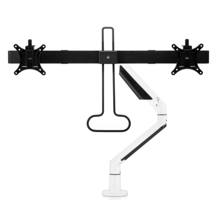 Filex Chicago monitorarm met crossbar | wit | gasgeveerd | voor 2 schermen - 0