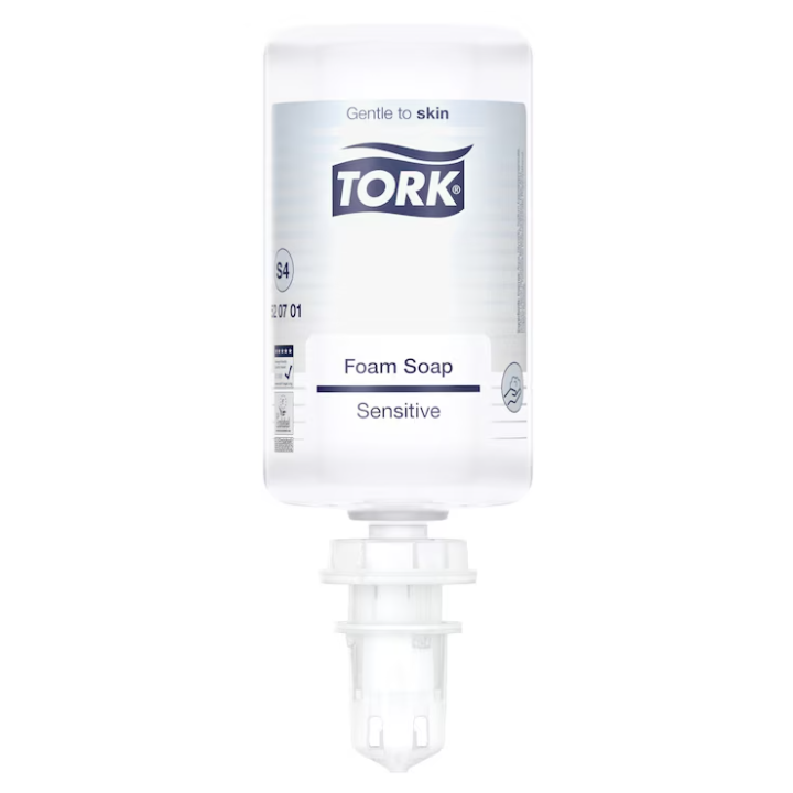 Tork Premium | Schuimzeep | 1000ml | Gevoelige Huid | S4 | 520701 (6 stuks)  - 1