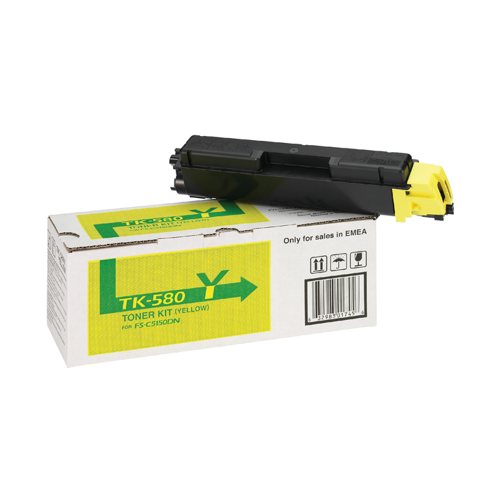 Toner kyocera tk-580 2.8k geel(0t2ktanl) - 0