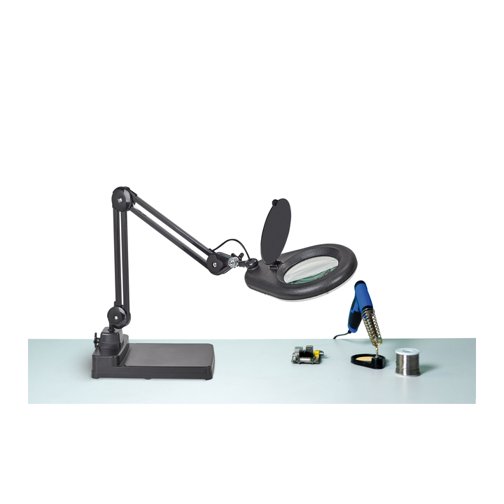 Loeplamp maul viso led met voet zwart(8263590) - 3