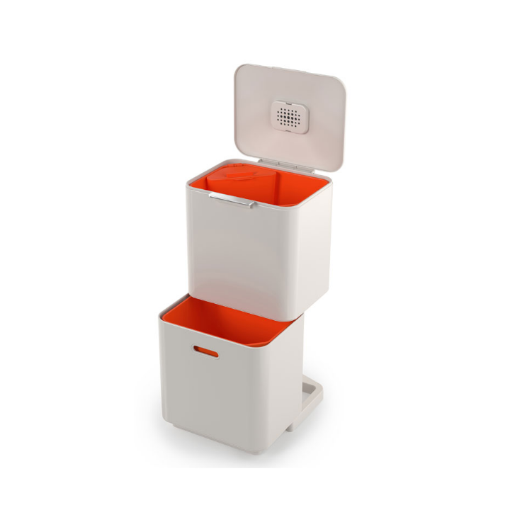 Joseph Joseph, totem afvalbak, 60 liter, stone, VB 001020 - 1