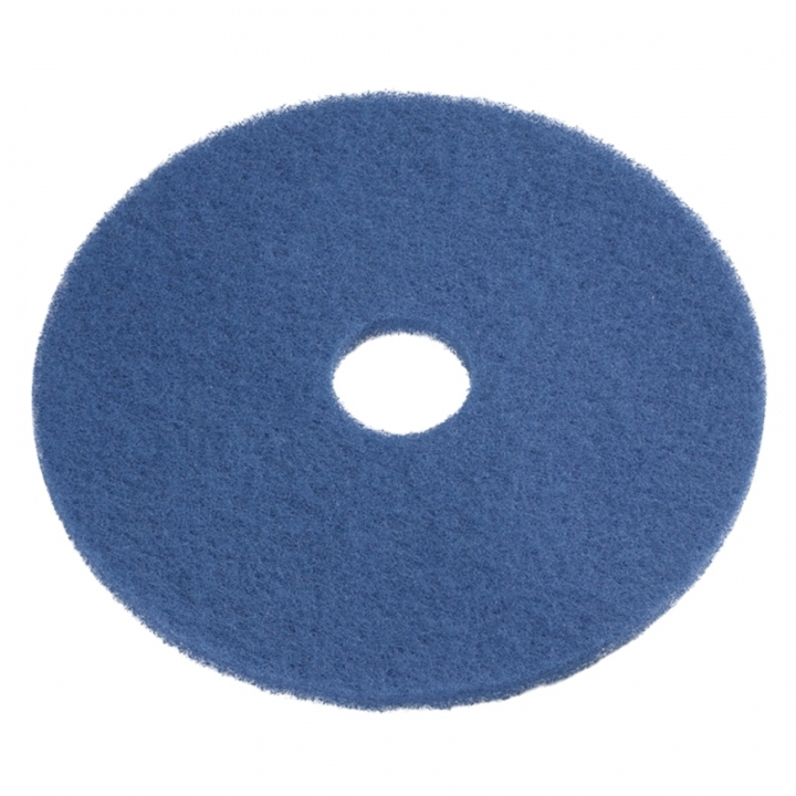 Vloerpad, 12 inch, blauw (5 stuks) | OP=OP AANBIEDING - 0