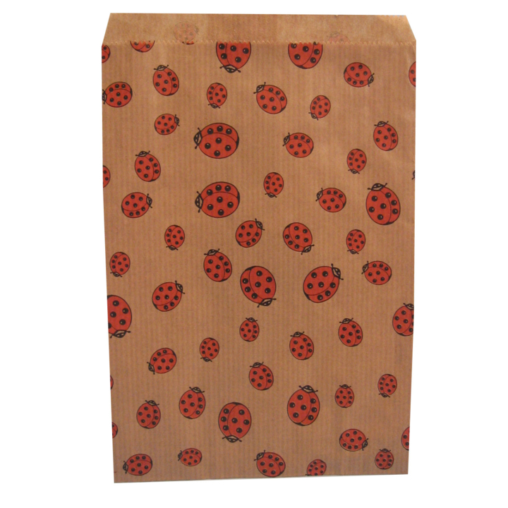 Fourn. Zakjes 'Ladybird' 10 x 16cm Ds/1000 - 0