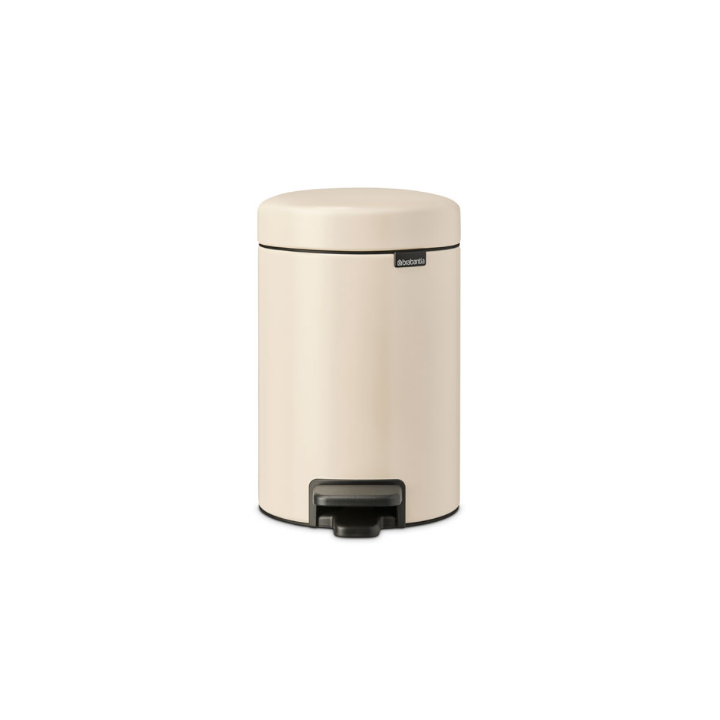 Brabantia, pedaalemmer, 3 liter, soft beige, VB 149887 - 0