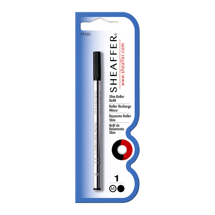 Rollerpenvulling sheaffer slim medium zwart - 0