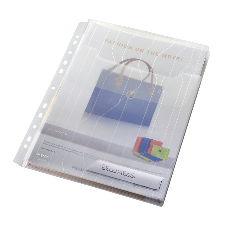 Combifile leitz expandfolder a4 pp transparant - 0