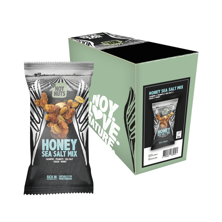 Noten noynuts honey sea salt mix zak 45 gram(70104498) - 0