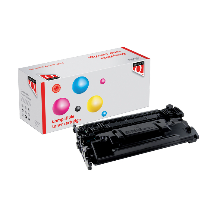 Tonercartridge quantore hp 87x cf287x 18k zwart(k15959pr) - 0