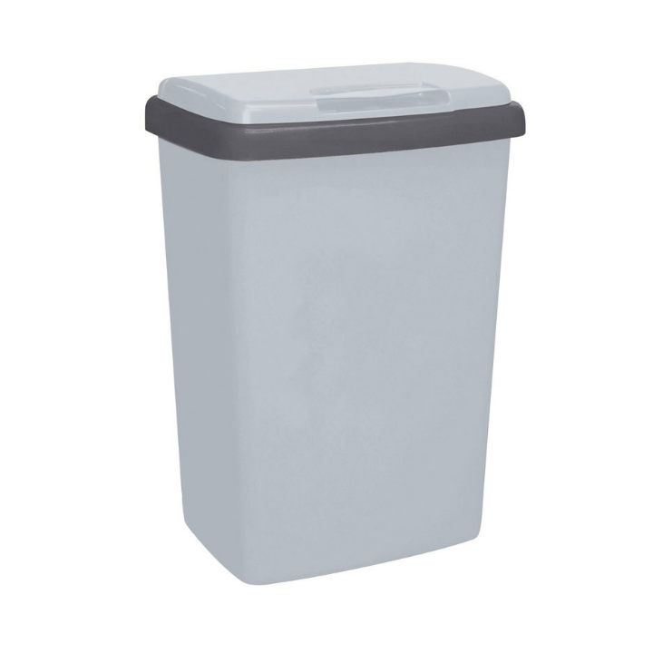 Top-Fix, kunststof afvalbak, 25 liter, graniet, VB 568000 - 0