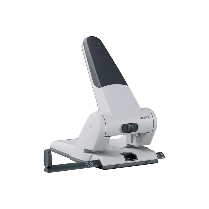 Perforator leitz 5180 inleg 6.4mm zilver - 0