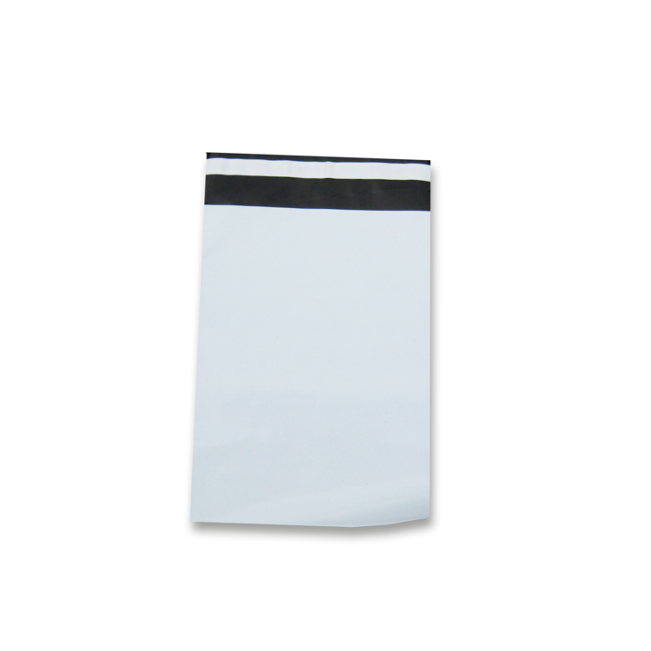 Verzendzak, LDPE coex, 32x42+4cm, 50my, wit buiten (500) - 0