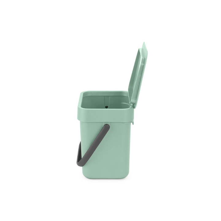 Brabantia, afvalemmer sort & go, 3 liter, jade, VB 211683 - 2