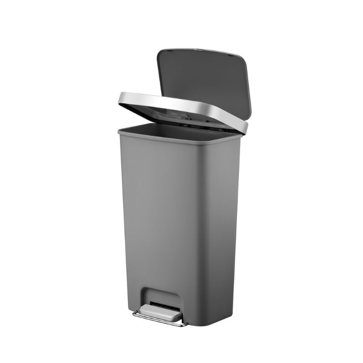 Hana EKO | Pedaalemmer | 45 Liter | Grijs | VB 626645 - 1