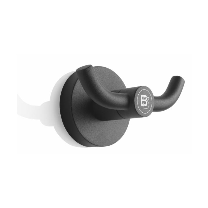 BlackSatino | Kledinghaak | Metaal | Zwart | 332120 - 0