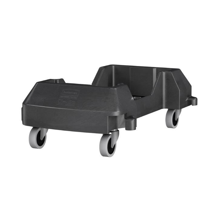 Rubbermaid Slim Jim, koppelbare dolly, zwart, VB 231984 - 0
