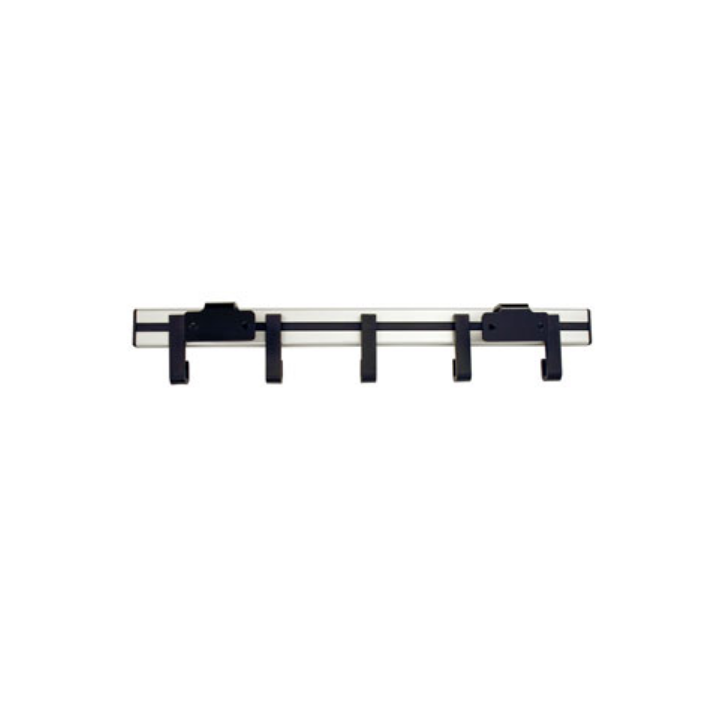 Pro-Line | Wandgarderobe | 5-Haken | Grijs/Zwart | VB 184101 - 2