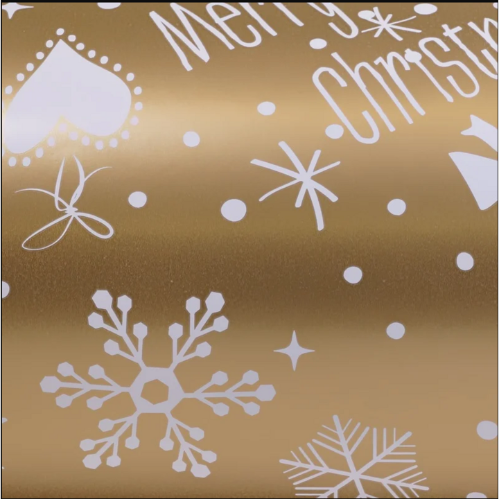 Kerst cadeaupapier 50cm x 200m, 90174 - 0