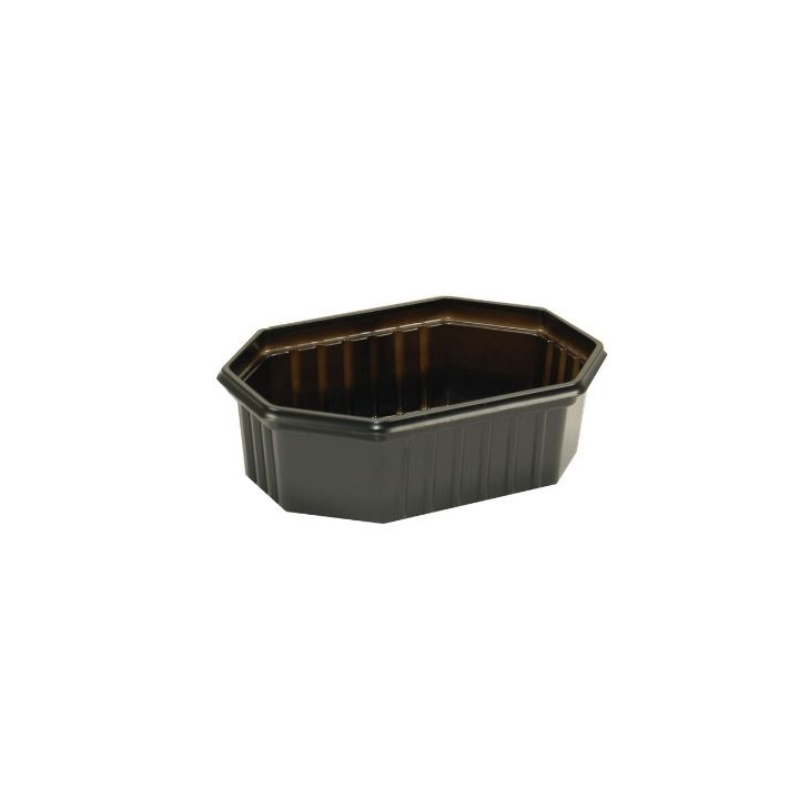 Fw Bakjes Klein Zwart   125 Cc 8 Hoekig Ds/1000 - 0