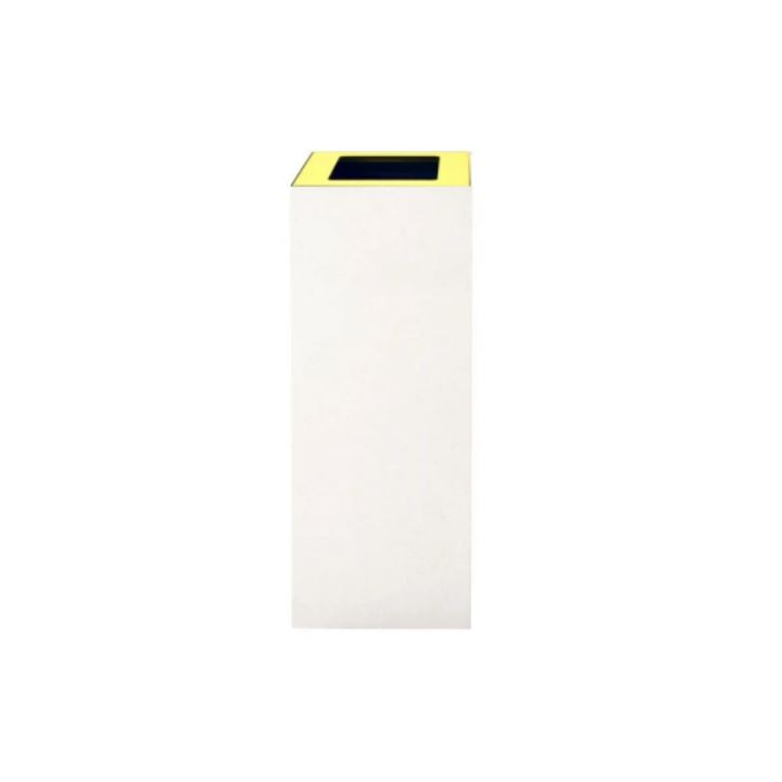 Open top voor modulaire afvalscheidingsbak, geel, VB 191208 (1 stuk) | afvalstroom glas - 1
