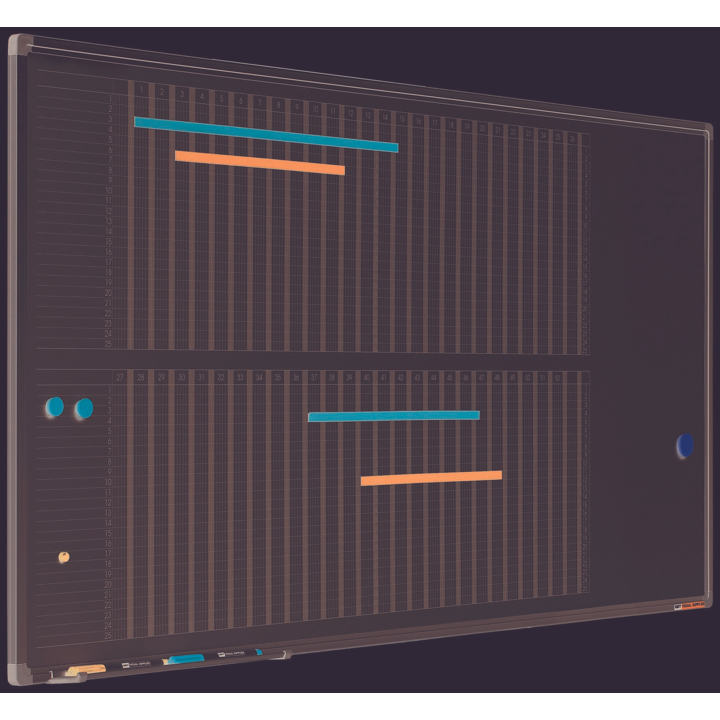 Smit Visual softline planbord, 60x120cm - 0