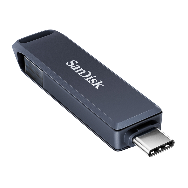 Phone drive 256gb lightning- usb-c blauw(sdixd0n-256g-gn6ne) - 0