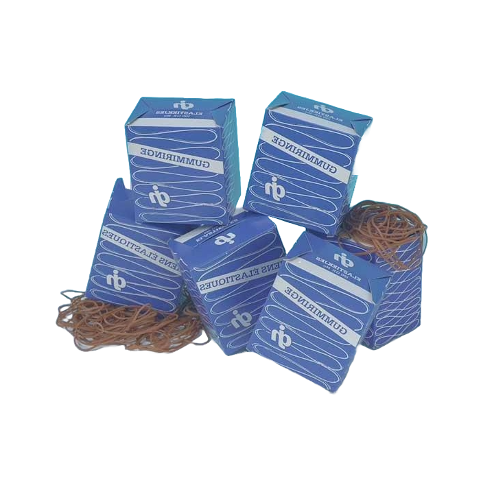 Elastiek naturel 90/3 90% rubber per kg  Bundels 100 gram - 0