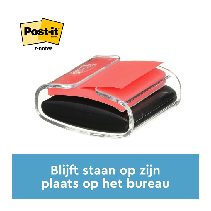Memoblokdispenser 3m tbv z-note 76x76mm tr + 12blk(pr12-330) - 2
