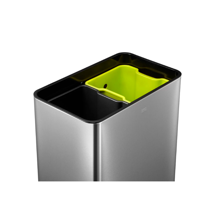 Eko, sensor afvalbak, 2x20 liter, mat RVS/zwart, VB 927840 - 3