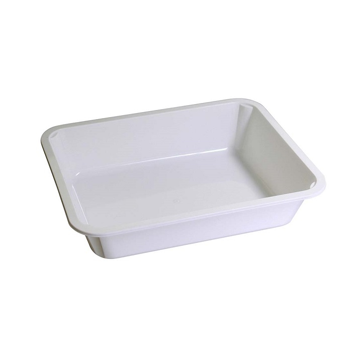 Gastronorm bak, PP, 1/2GN, 325x176x80mm, zwart (130 stuks) - 0