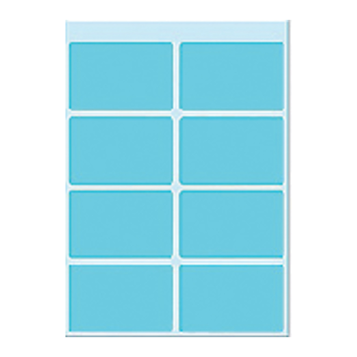 Etiket herma 3693 25x40mm 40st blauw - 0