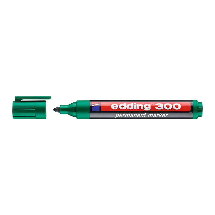 Viltstift edding 300 rond 1.5-3mm groen(4-300004) - 0