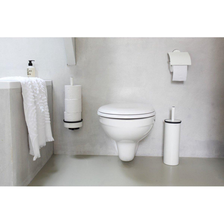 Brabantia | Toiletrolhouder Voor 3 Rollen | Wit | VB 483448 - 1