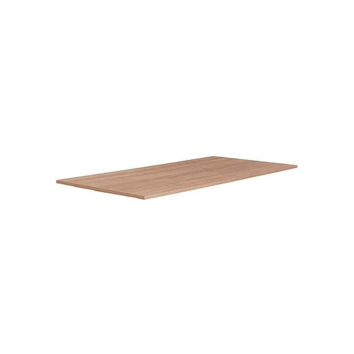 Melamine blad 25mm 120x80cm, kleur licht eiken   - LE - 0