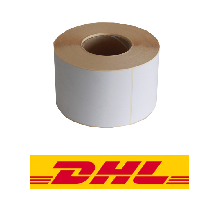 Etiket DHL, thermo eco papier, 102x210mm, permanent (640 st) - 0