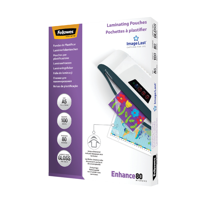 Lamineerhoes fellowes a5 80mic - 0