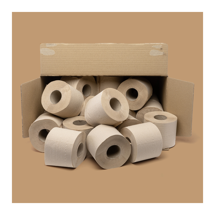 The Good Roll | Bamboe Toiletpapier | 300 Vel | 2-Laags | Naked | 171110101 (24 rollen) - 2
