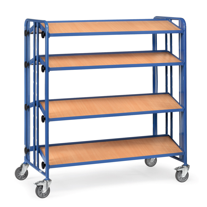 Bakkenwagen met legbord, 1280x630mm Draagverm. 300kg - 0