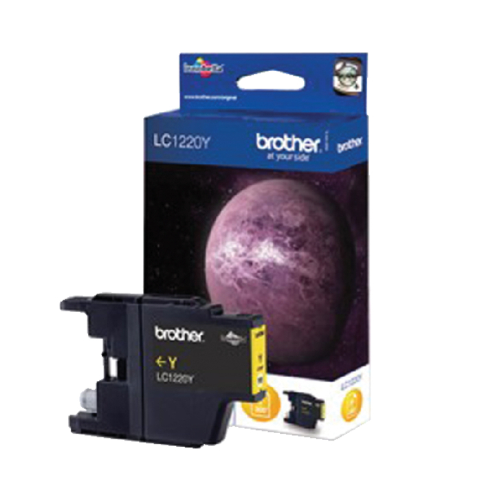 Inkcartridge brother lc-1220 geel - 0