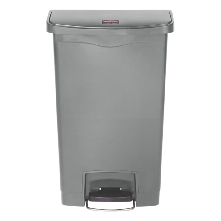 Rubbermaid, pedaalemmer, 50 liter, grijs, VB 224467 - 1