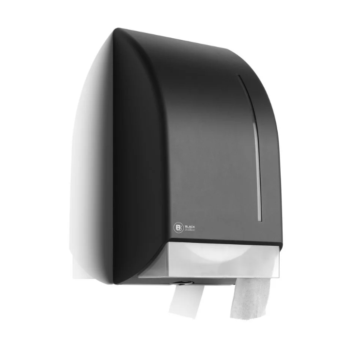 BlackSatino | Jumbo Toiletpapier Dispenser | JT20 | Zwart | 331960 - 0