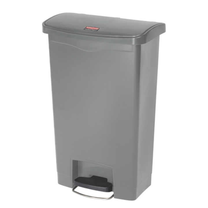 Rubbermaid, pedaalemmer, 50 liter, grijs, VB 224467 - 0