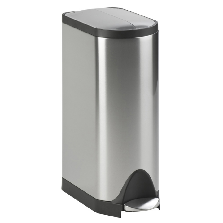 Simplehuman Butterfly, pedaalemmer, 30 liter, mat RVS, VB 005683 - 0