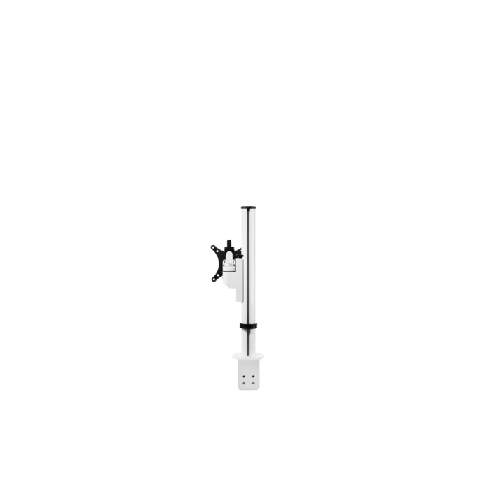 Filex, Galaxy enkel monitorarm kort, wit - 1