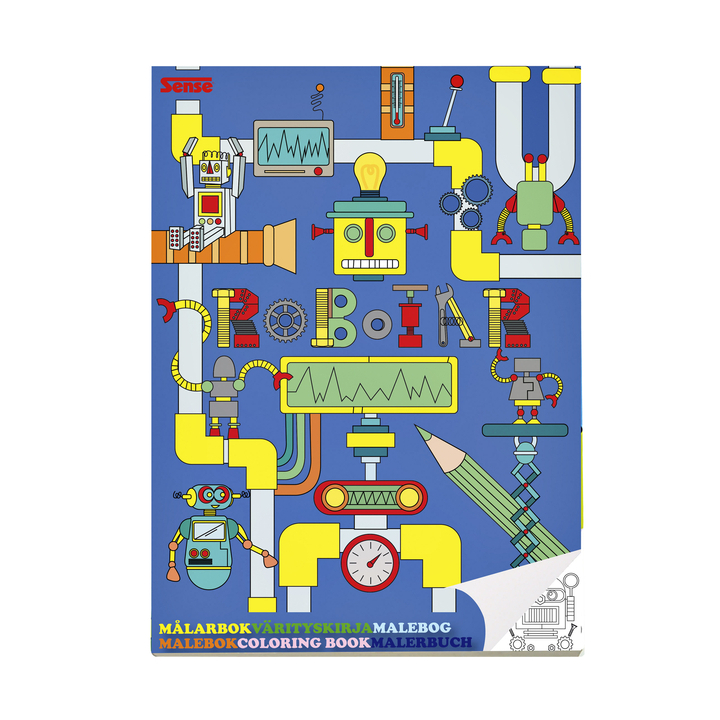 Kleurboek sense robot(se12189) - 0