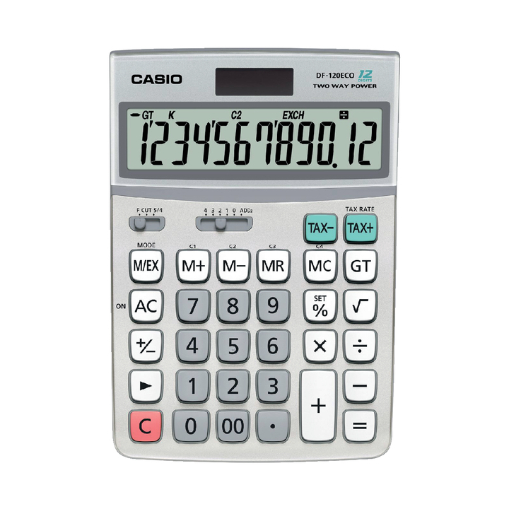 Rekenmachine casio df120 eco(df-120eco) - 0