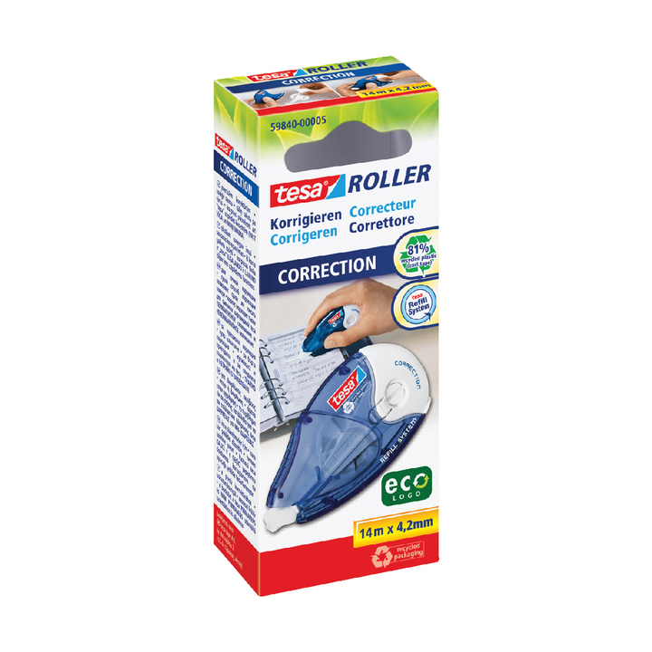 Correctieroller tesa eco navulb 4.2mm(59840-00005-05) - 0