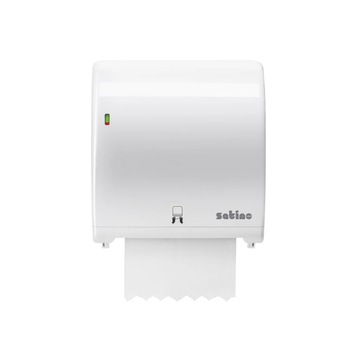 Satino by WEPA | Handdoekrol Dispenser | Midi | PT1 | Wit | 331520 - 1
