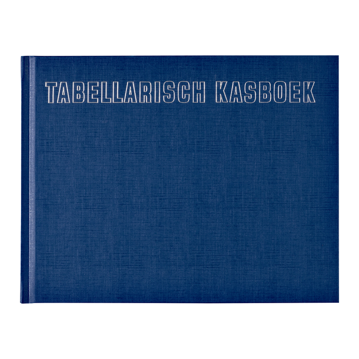 Kasboek tabellarisch 165x210mm 2x8kolom 50blad - 0