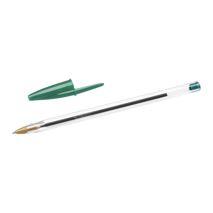 Balpen bic cristal groen - 0