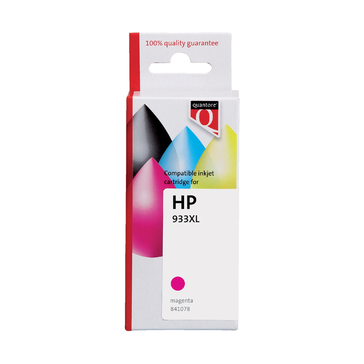 Inkcartridge Quantore alternatief tbv hp cn055ae 933xl rood - 0